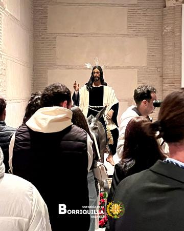 Cofradía Borriquilla Granada: PRESENTACIÓN RESTAURACIÓN SEÑOR