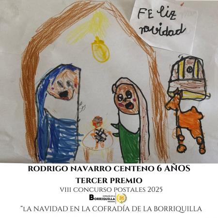 Cofradía Borriquilla Granada: GANADORES DEL VIII POSTALES DE NAVIDAD 2025