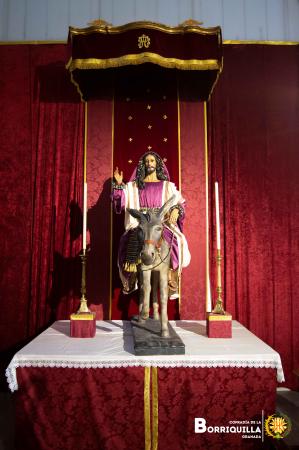 Cofradía Borriquilla Granada: Jesús de la entrada en Jerusalén Cuaresma 2024