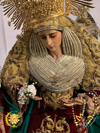 Cofradía Borriquilla Granada: Ntra. Sra. de la Paz Via-Lucis
