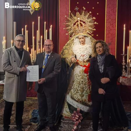 Cofradía Borriquilla Granada: RENOVAMOS CONTRATO CON LA BANDA DE MÚSICA NUESTRA SEÑORA DE LOS DOLORES PARA EL DOMINGO DE RAMOS DEL 2023