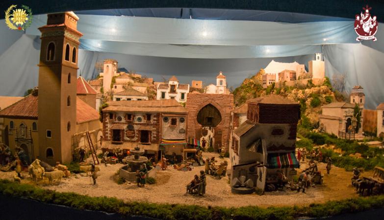 Cofradía Borriquilla Granada: PRIMER PREMIO EN EL CONCURSO MUNICIPAL DE BELENES