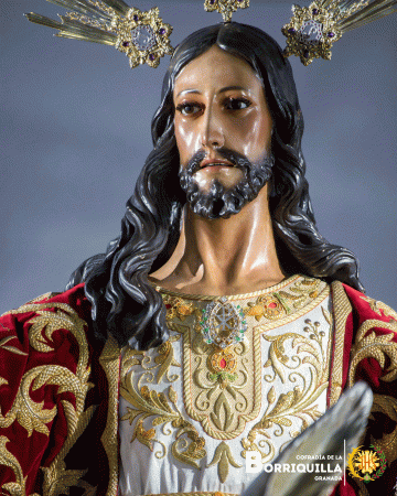 Cofradía Borriquilla Granada: Jesús de la entrada en Jerusalén Semana Santa 2025
