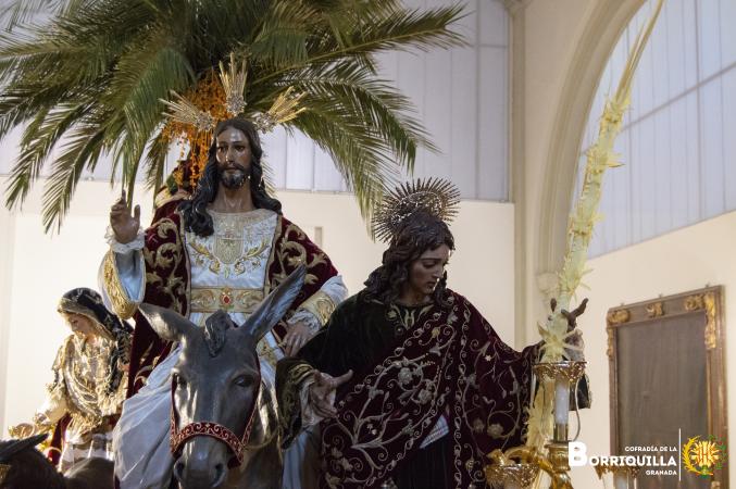 Cofradía Borriquilla Granada: TRASLADO A LA S.A.I. CATEDRAL DE GRANADA PARA LA PARTICIPACIÓN EN LA PROCESIÓN MAGNA