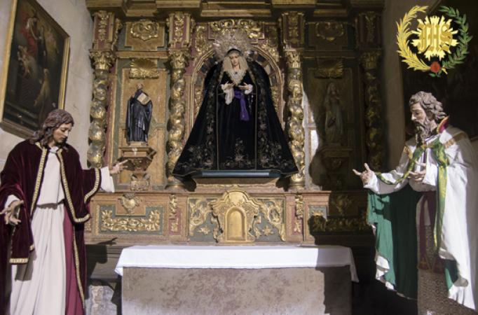 Cofradía Borriquilla Granada: NUESTRA SEÑORA DE LA PAZ EN EL MES DE LOS DIFUNTOS 2015