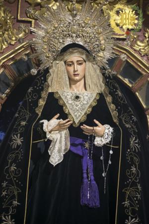 Cofradía Borriquilla Granada: NUESTRA SEÑORA DE LA PAZ EN EL MES DE LOS DIFUNTOS 2015