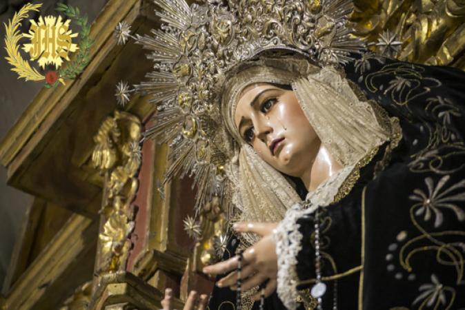 Cofradía Borriquilla Granada: NUESTRA SEÑORA DE LA PAZ EN EL MES DE LOS DIFUNTOS 2015