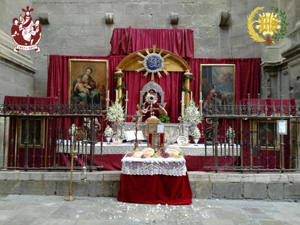 Cofradía Borriquilla Granada: MAÑANA CELEBRAREMOS LA FESTIVIDAD DEL CORPUS CHRISTI EN UN AÑO DIFERENTE
