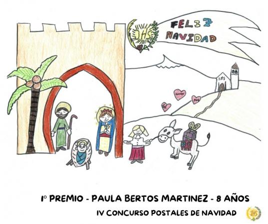 Cofradía Borriquilla Granada: GANADORES DEL IV CONCURSO DE LAS POSTALES DE NAVIDAD - 2021