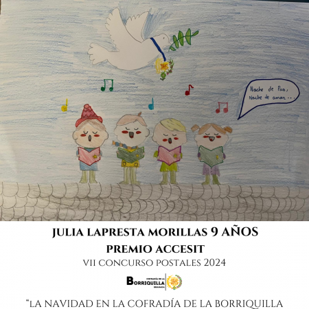 Cofradía Borriquilla Granada: GANADORES DEL VII CONCURSO DE POSTALES DE NAVIDAD 2024