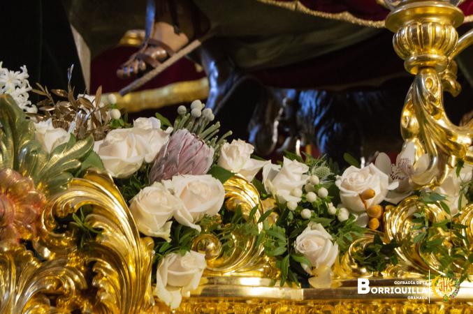 Cofradía Borriquilla Granada: FLOR DEL PASO DE MISTERIO PARA LA PROCESIÓN "LA PASIÓN SEGÚN GRANADA PARA LA NUEVA EVANGELIZACIÓN"