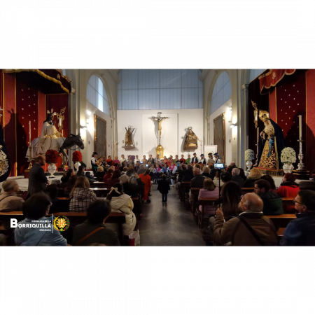 Cofradía Borriquilla Granada: LLENO TOTAL EN EL I CERTAMEN DE VILLANCICOS