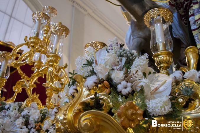 Cofradía Borriquilla Granada: FLOR DEL PASO DE MISTERIO PARA LA PROCESIÓN "LA PASIÓN SEGÚN GRANADA PARA LA NUEVA EVANGELIZACIÓN"