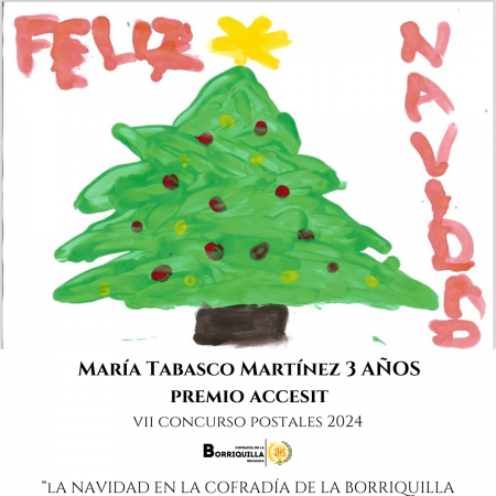 Cofradía Borriquilla Granada: GANADORES DEL VII CONCURSO DE POSTALES DE NAVIDAD 2024