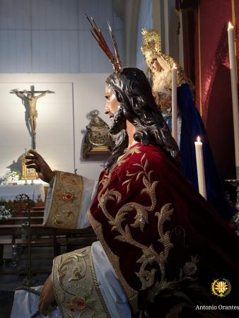 Cofradía Borriquilla Granada: TRIDUO EN HONOR A JESÚS DE LA ENTRADA EN JERUSALÉN, FUNCIÓN SOLEMNE POR LA FESTIVIDAD DE CRISTO REY y BESAMANOS  2018