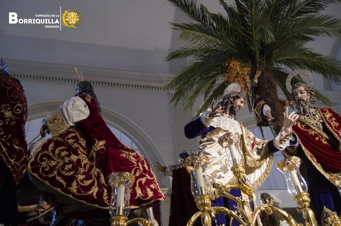 Cofradía Borriquilla Granada: TRASLADO A LA S.A.I. CATEDRAL DE GRANADA PARA LA PARTICIPACIÓN EN LA PROCESIÓN MAGNA