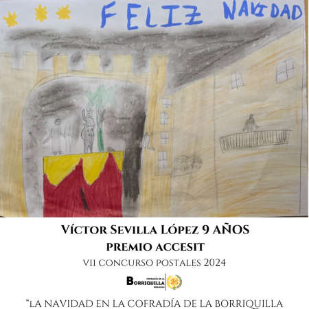 Cofradía Borriquilla Granada: GANADORES DEL VII CONCURSO DE POSTALES DE NAVIDAD 2024
