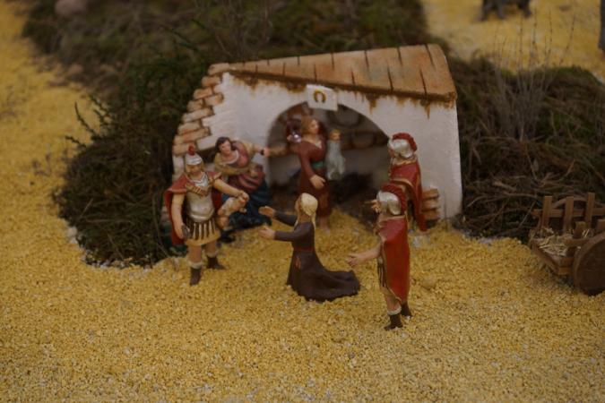 Cofradía Borriquilla Granada: Belén de la Hermandad en el 2012