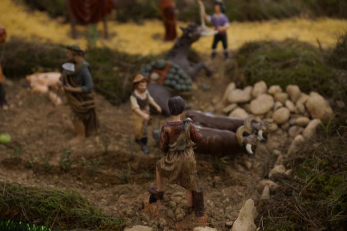 Cofradía Borriquilla Granada: Belén de la Hermandad en el 2012
