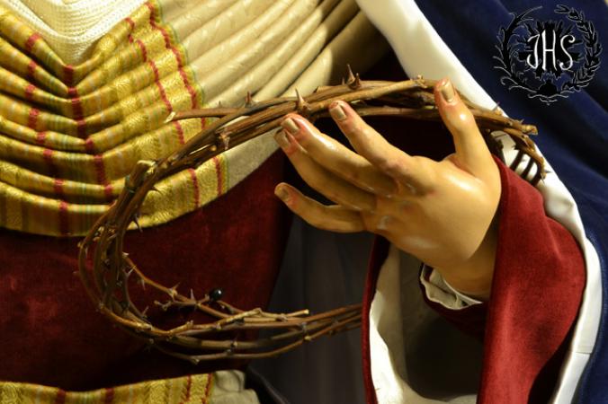 Cofradía Borriquilla Granada: NUESTRA SEÑORA DE PAZ VESTIDA DE HEBREA 2014