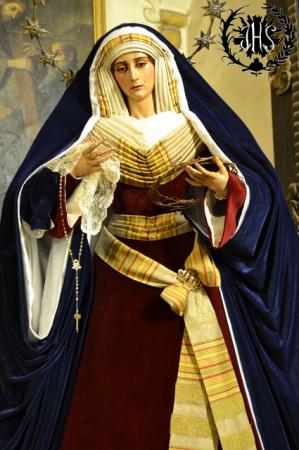 Cofradía Borriquilla Granada: NUESTRA SEÑORA DE PAZ VESTIDA DE HEBREA 2014
