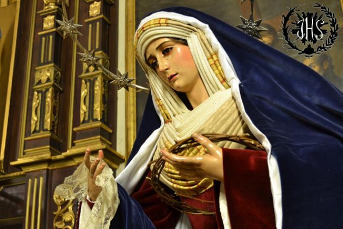 Cofradía Borriquilla Granada: NUESTRA SEÑORA DE PAZ VESTIDA DE HEBREA 2014