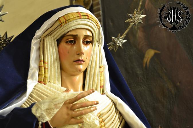 Cofradía Borriquilla Granada: NUESTRA SEÑORA DE PAZ VESTIDA DE HEBREA 2014