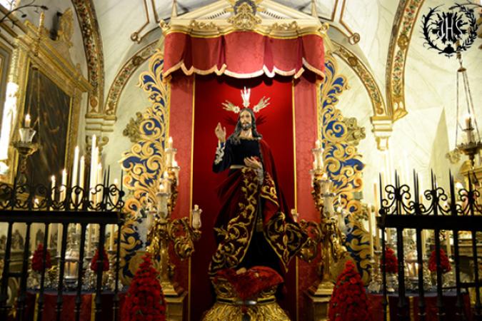 Cofradía Borriquilla Granada: CRISTO REY DEL UNIVERSO. AÑO 2014