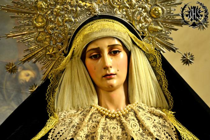 Cofradía Borriquilla Granada: NUESTRA SEÑORA DE LA PAZ DE LUTO 2014