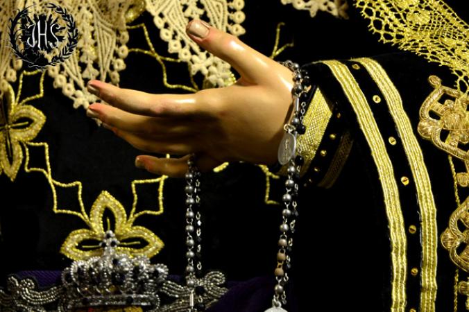 Cofradía Borriquilla Granada: NUESTRA SEÑORA DE LA PAZ DE LUTO 2014