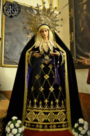 Cofradía Borriquilla Granada: NUESTRA SEÑORA DE LA PAZ DE LUTO 2014