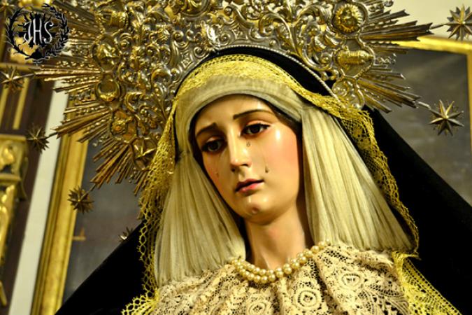 Cofradía Borriquilla Granada: NUESTRA SEÑORA DE LA PAZ DE LUTO 2014