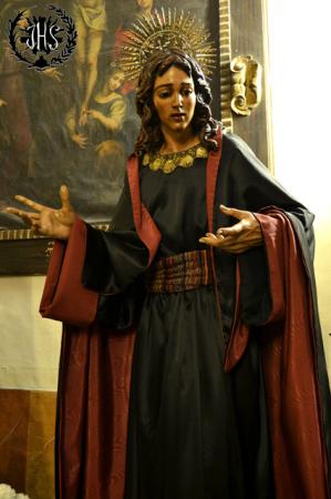 Cofradía Borriquilla Granada: NUESTRA SEÑORA DE LA PAZ DE LUTO 2014