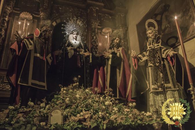 Cofradía Borriquilla Granada: NUESTRA SEÑORA DE LA PAZ EN EL MES DE LOS DIFUNTOS 2015