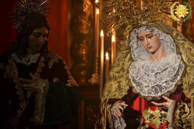 Cofradía Borriquilla Granada: BESAMANOS DE NUESTRA SEÑORA DE LA PAZ EN SU FESTIVIDAD 2016
