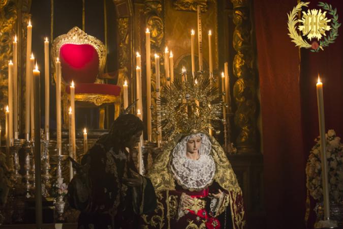Cofradía Borriquilla Granada: BESAMANOS DE NUESTRA SEÑORA DE LA PAZ EN SU FESTIVIDAD 2016