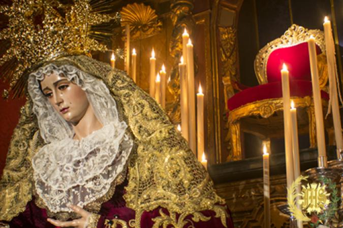 Cofradía Borriquilla Granada: BESAMANOS DE NUESTRA SEÑORA DE LA PAZ EN SU FESTIVIDAD 2016