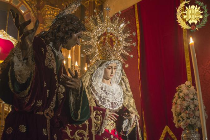 Cofradía Borriquilla Granada: BESAMANOS DE NUESTRA SEÑORA DE LA PAZ EN SU FESTIVIDAD 2016