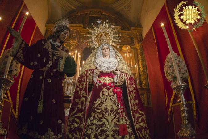 Cofradía Borriquilla Granada: BESAMANOS DE NUESTRA SEÑORA DE LA PAZ EN SU FESTIVIDAD 2016