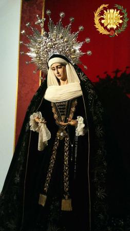 Cofradía Borriquilla Granada: NUESTRA SEÑORA DE LA PAZ LUTO 2017.