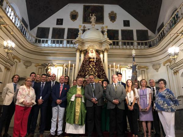 Cofradía Borriquilla Granada: PARTICIPACIÓN DE NUESTRA COFRADÍA EN LA CORONACIÓN CANÓNICA PONTIFICIA DE NTRA. SRA. DE LA ESPERANZA
