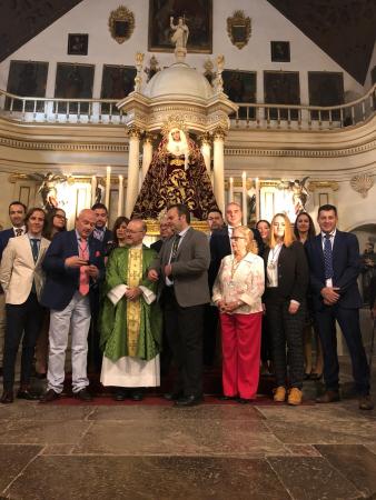 Cofradía Borriquilla Granada: PARTICIPACIÓN DE NUESTRA COFRADÍA EN LA CORONACIÓN CANÓNICA PONTIFICIA DE NTRA. SRA. DE LA ESPERANZA