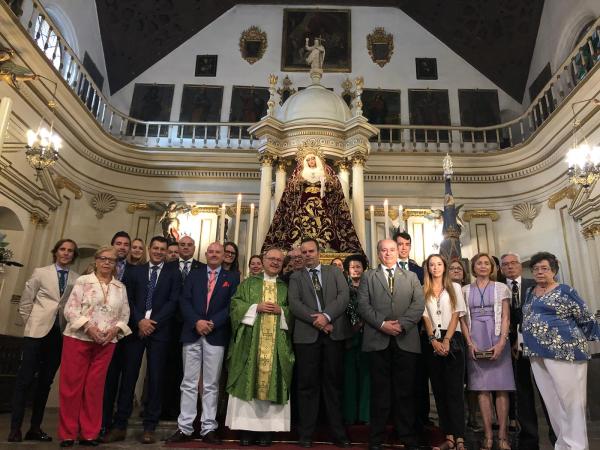 Cofradía Borriquilla Granada: PARTICIPACIÓN DE NUESTRA COFRADÍA EN LA CORONACIÓN CANÓNICA PONTIFICIA DE NTRA. SRA. DE LA ESPERANZA