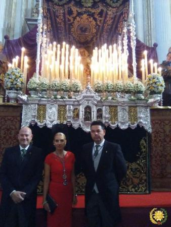 Cofradía Borriquilla Granada: PARTICIPACIÓN DE NUESTRA COFRADÍA EN LA CORONACIÓN CANÓNICA PONTIFICIA DE NTRA. SRA. DE LA ESPERANZA