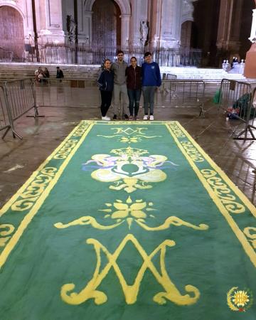 Cofradía Borriquilla Granada: PARTICIPACIÓN DE NUESTRA COFRADÍA EN LA CORONACIÓN CANÓNICA PONTIFICIA DE NTRA. SRA. DE LA ESPERANZA