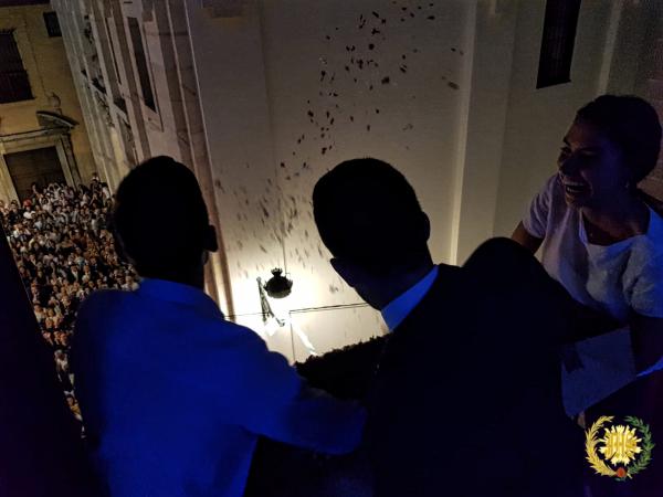 Cofradía Borriquilla Granada: PARTICIPACIÓN DE NUESTRA COFRADÍA EN LA CORONACIÓN CANÓNICA PONTIFICIA DE NTRA. SRA. DE LA ESPERANZA