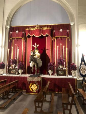 Cofradía Borriquilla Granada: TRIDUO EN HONOR A JESÚS DE LA ENTRADA EN JERUSALÉN, FUNCIÓN SOLEMNE POR LA FESTIVIDAD DE CRISTO REY y BESAMANOS  2018
