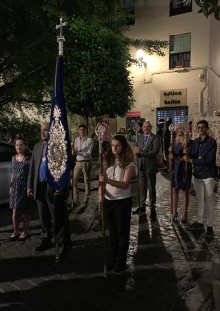 Cofradía Borriquilla Granada: PROCESIÓN DE LA VIRGEN DEL PERPETUO SOCORRO