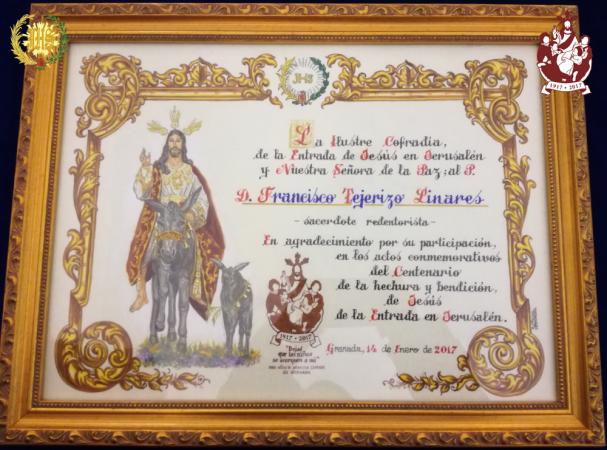 Cofradía Borriquilla Granada: DESEAD LA PAZ A JERUSALÉN (SALMO 122)