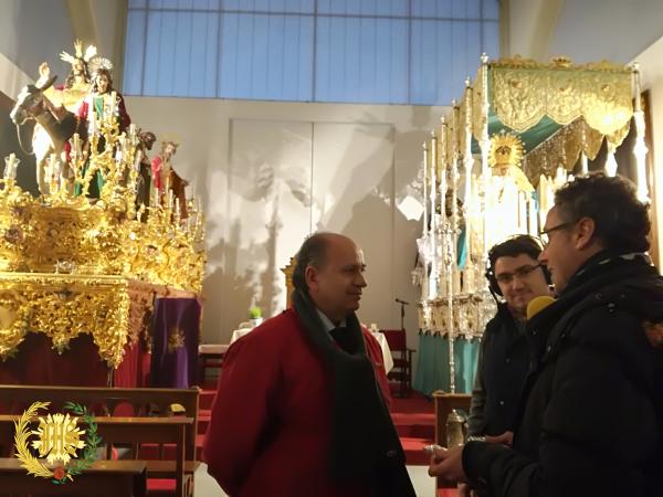 Cofradía Borriquilla Granada: ENTREGA DE LA LLAVE A SANTA MARÍA DE LA ALHAMBRA
